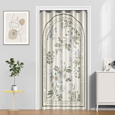 GNY 優雅植物長門簾, 白色花朵