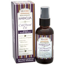 SheaterraOrganics Maracuja冷壓特級初榨臉部精華油, 59ml, 1組