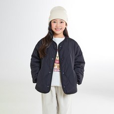 SPAO Kids 兒童款基本絎縫夾克 軟毛絨