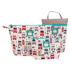 Coney Island 兒童防水收納袋3件組, 英格蘭