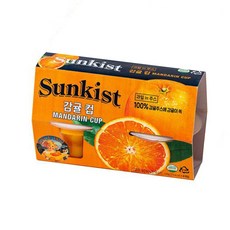 썬키스트 과일컵 주스 감귤컵, 400g, 1개