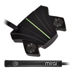 MIRAI 鋼製桿身平衡錘型推桿 黑色 MP-0030 83.82公分(33英吋), R, 3度