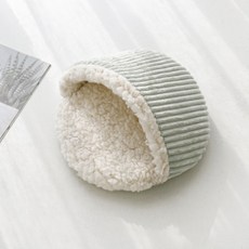 랜보어 소동물 포근 파스텔 포치 은신처 S, 그린, 1개