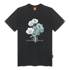 L.LAMO 美麗花朵短袖T恤