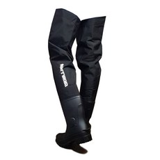 VALLAKAS 大腿靴黑色版徑向靴子 VLB09-1, 單色, 280-285