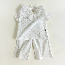 Yerocommerce 女童透氣浪漫睡衣套裝