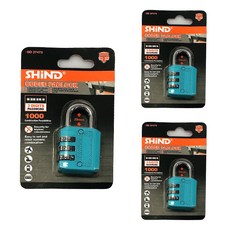 ABM 密碼鎖33mm, 3個