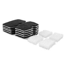 Babion 寵物 RWF-C3 相容飲水機用淨水濾芯 + 幫浦前置濾芯組 PF-C3, 1套