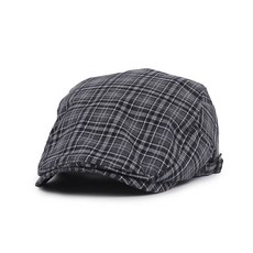 아이엠캡 마르코디아즈 가을 체크 헌팅캡