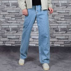 타운클로 남성용 베이직 와이드 IN 청바지