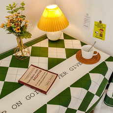 Green Tail 桌布 居家派對 聖誕節 餐桌布, 15, 1個, 60 x 90 cm