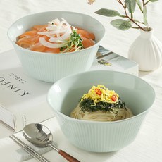 MAISON OBJET Yund陶瓷青雅麵碗, 2個, 單色