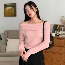 엔비룩 여성용 포그니 오프 티셔츠