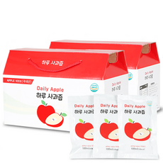 하루건강 생 사과즙, 60개, 100g