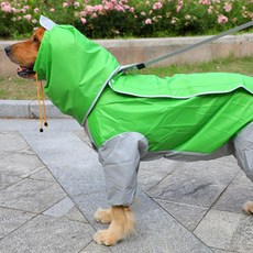 Maket Gamseong 寵物雨衣, 綠色