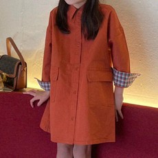 Neel 孩童格紋風衣 Long Nambang