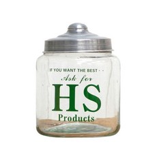 寄宿家庭玻璃圓罐 12 x 16cm, 1個, 1.2L