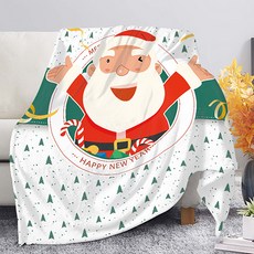 베리 메리 성탄절 시리즈 일러스트 사계절 담요