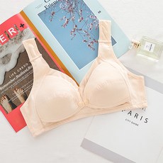 孕婦棉質四季柔軟前扣式哺乳內衣
