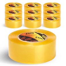 Sinil Tape 封箱膠帶 48mm x100m, 10個