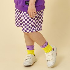 chocomong 兒童透氣格紋短褲