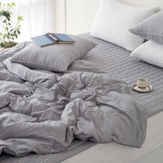水洗莫代爾薄被, 灰色