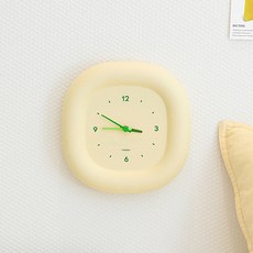 mooas 棉花糖迷你時鐘, 奶油黃