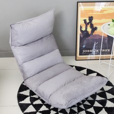 블루밍홈 패브릭 코어 리클라이너 소파, GRAY, 1개