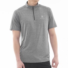 BlackYakWorkWear 男款涼感透氣酷涼半拉鍊T恤