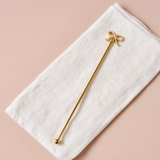 모던하우스 슈가타르트 리본 스텐304 머들러 21cm, 1개