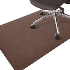 地板保護 防刮防滑椅墊 A型 布料 140 x 160 cm, 棕色, 1個