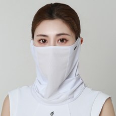 OZERO River Fox高爾夫面罩 108, 白色, 1個