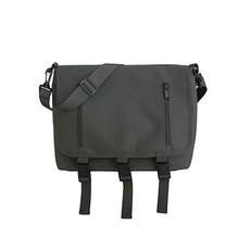 簡約三扣郵差包, 卡其色