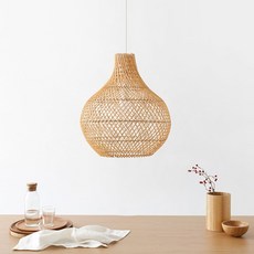 마켓비 PASAR 펜던트등갓 라탄 D46 CR0074