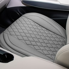 DAEHAN AUTOMOBILE 打孔 LIQUOR 高級車用坐墊 DHCAR-CU-06, 深灰色, 1個