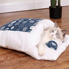 貓咪睡袋枕頭組, 一種