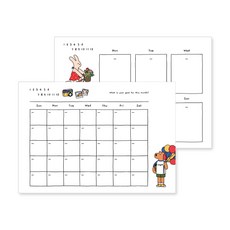 Monolike 快樂與幸運計畫本套組 A4, 相機 + 自行車, 1個