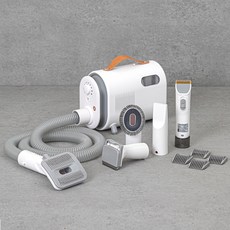 펫니즈 6in1 스마트 반려동물 진공 미용기 PNZ-PC850W, 1세트, 혼합 색상