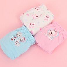 PremierFam 女童款Wish Cat三角內褲 3件組 #1
