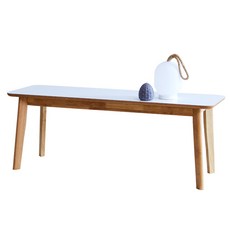 베스트리빙 HPM 캔버라 3인 벤치, 내츄럴화이트