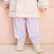 milkmile 兒童可愛泰迪熊燈芯絨長褲