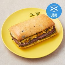 브레밀 바질햄치즈 치아바타 샌드위치 (냉동), 200g, 1개, 1개입