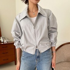 슈가펀 여성용 보이엔 바스락 긴팔 점퍼