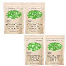wooriga 韓國產茶組 4號, 1組, 大麥茶 200g+豆莢茶 50g+玉竹茶 100g+菊芋茶 150g