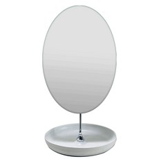 Youilart 橢圓半月托盤桌鏡