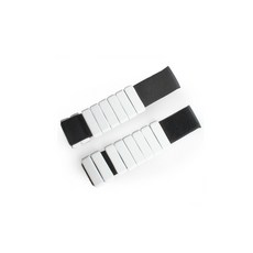 束帶型重量帶 2入, 白色的, 450克