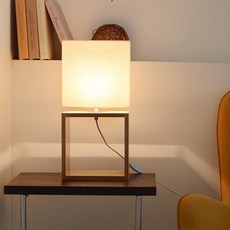 WONHA 雙層方形桌燈, 自然色