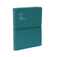 indigo 今天的溫度Be happy for little things系列2022年週記本, 藍綠