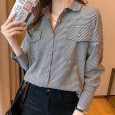 LUNA GIRL Kuru 口袋襯衫上衣