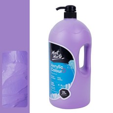 Darumi 壓克力顏料 大容量 15 淺紫色, 1色, 2L